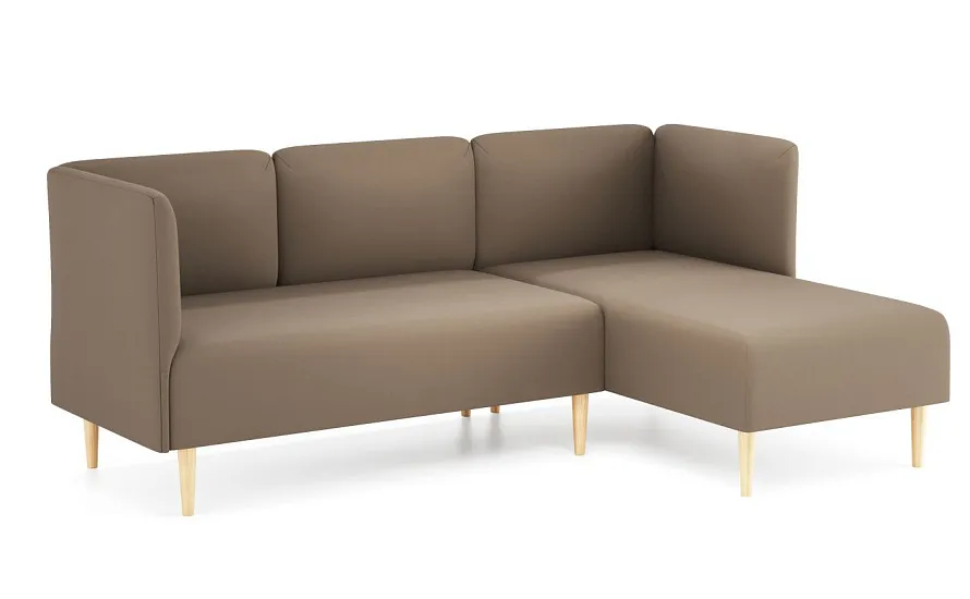 Диван угловой Рикке R12 Camaro 42 какао - 1 Диван угловой Рикке R12 Camaro 42 какао - 1