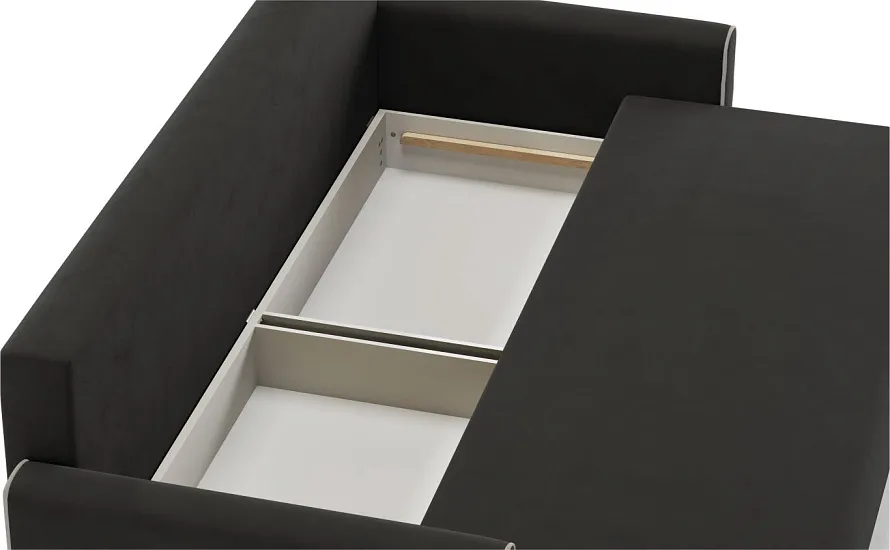 Диван Порту California 08 черный - 6 Диван Порту California 08 черный - 6