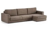 Диван угловой Ларсон 3М Nordic 35 пепельный - превью 2