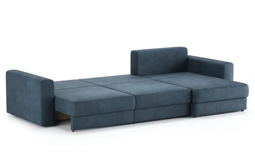 Диван угловой Ларсон 3М Nordic 78 сапфир - 6